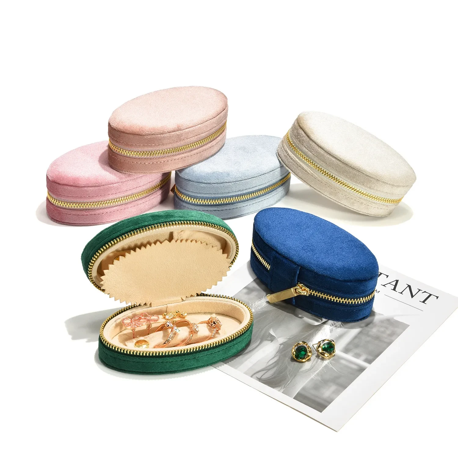 Custom Velvet Jewelry Boxes