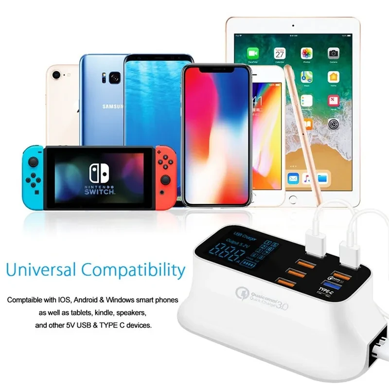 USB Charger with Light