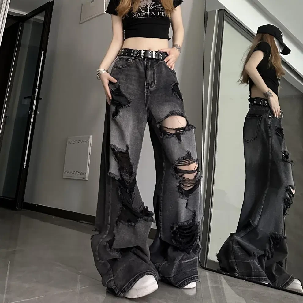 Ripped Black Jeans