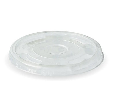 LIDS FLAT FIT 12-16OZ PET CUPS 100s/SLV (ESSENTIALS)