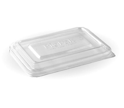LIDS PET CLEAR FIT 500 & 600ML T/AWAY BASE 50s/SLV (BIOPAK)