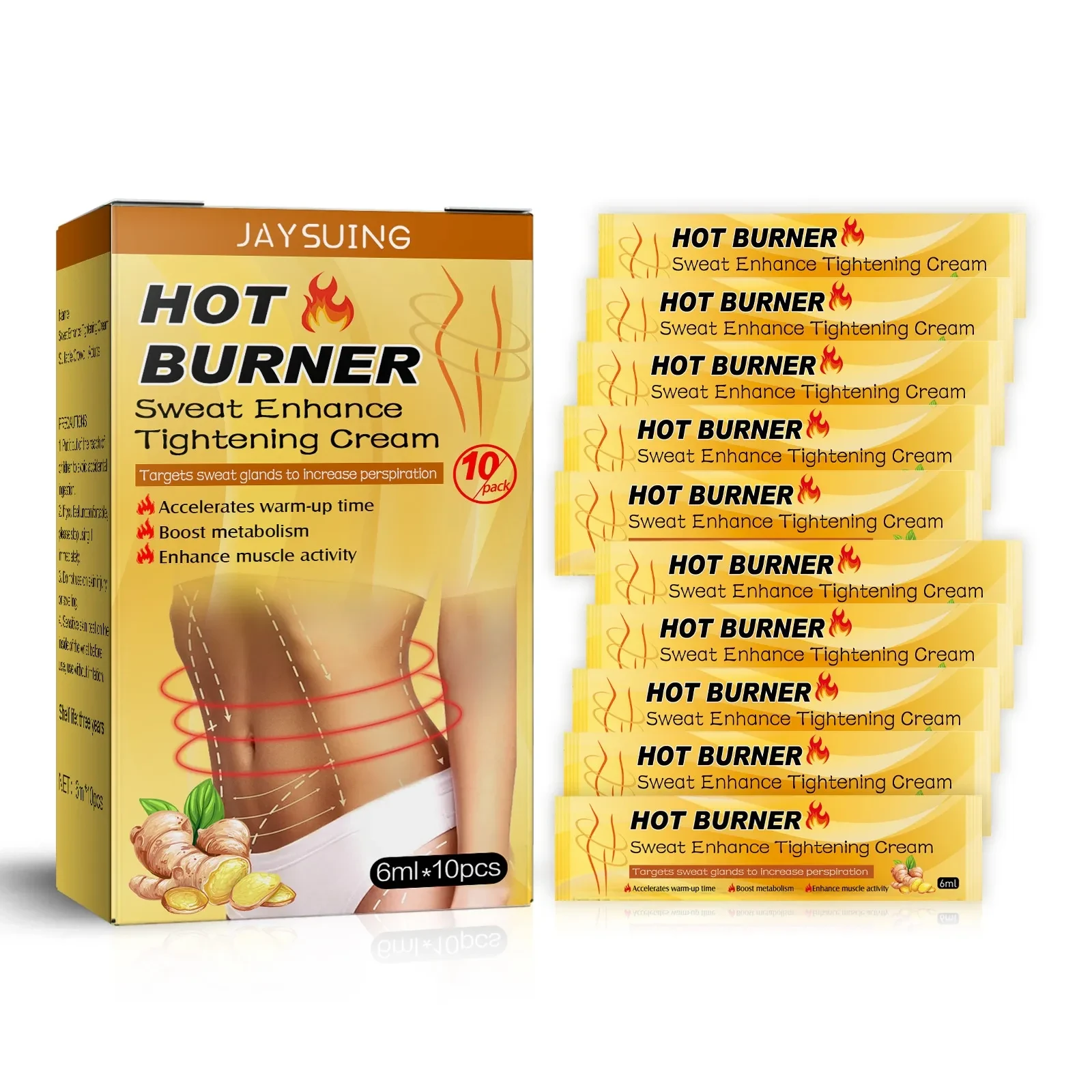 Ginger Body Shaping Perspiration Tightening Cream