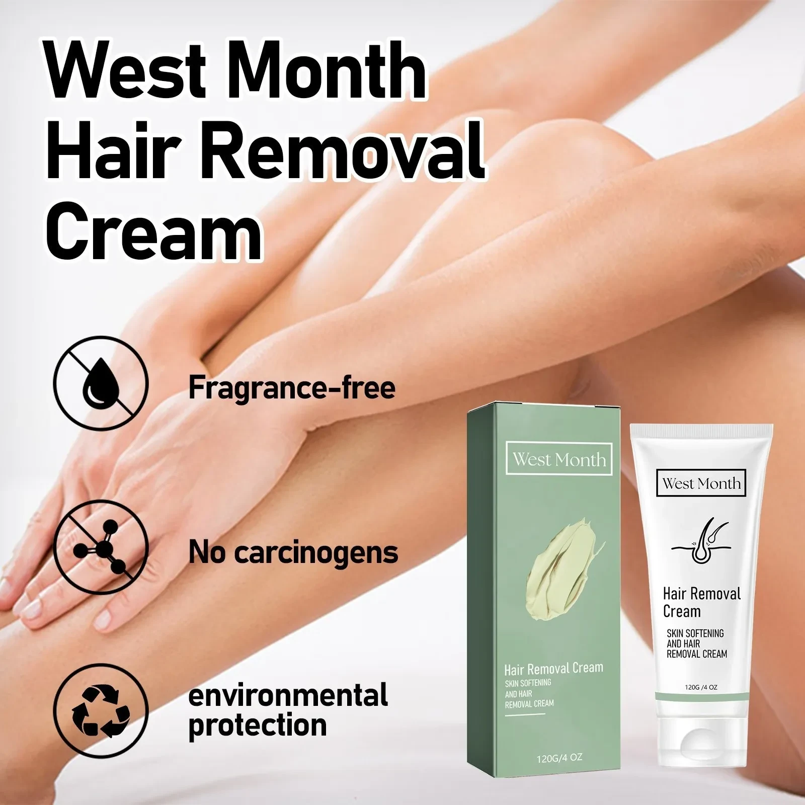 Body Skin Armpit Mild And Non-irritating Body Depilatory Cream