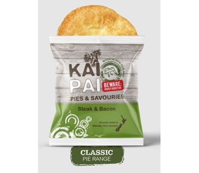 PIES STEAK & BACON WRAPPED 200GM 12s (KAIPAI2755)