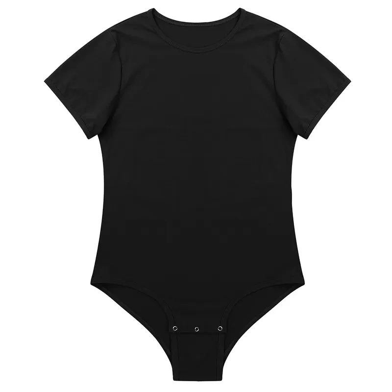 New Short Sleeve Round Neck Button Men's Breathable One-piece Home Pajamas