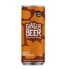 SODA GINGER BEER 250ML 12S (MACS NSFG5101)