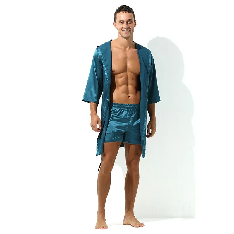 Thin Loose Short Sleeve Pajamas