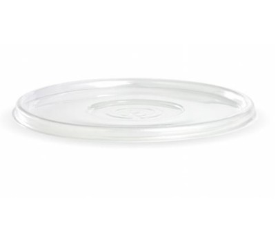 LIDS PP FLAT FOR 24-40OZ BOWLS 50s/SLV (BIOPAK B-BLL-PP)