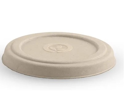 LIDS SUGARCANE NAT FIT 90-120ML BASE 125s/SLV (BIOPAK)