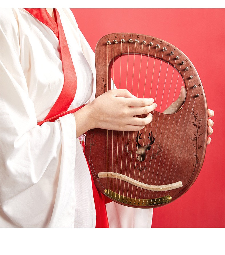 chinese table harp