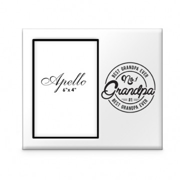 **NO 1 GRANDPA MDF SIDE FRAME 6X4