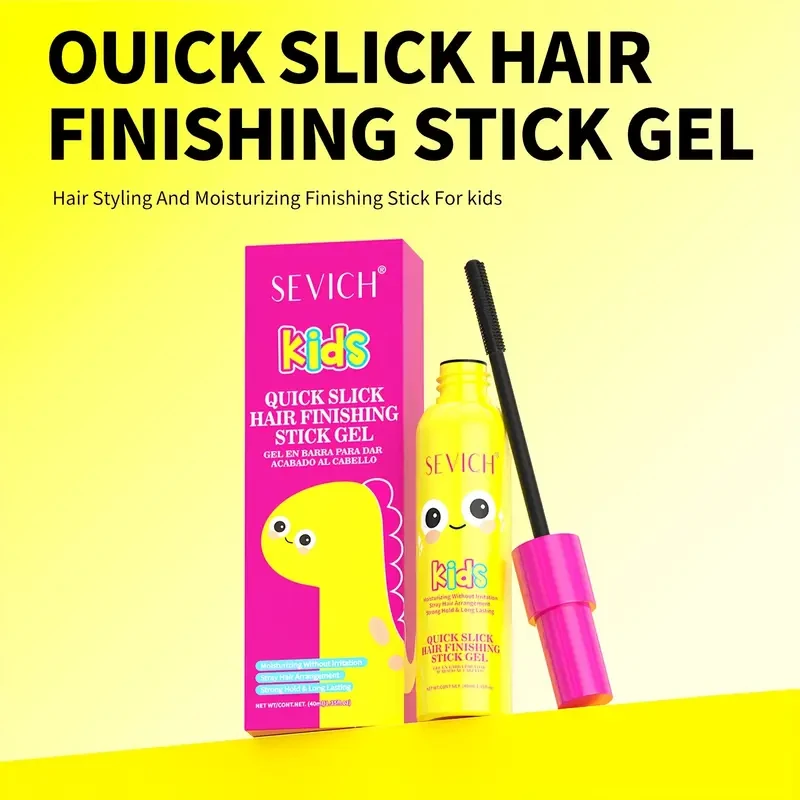 2pcs Hair Styling Gel - Natural Ingredients Non-Greasy for Edge Control