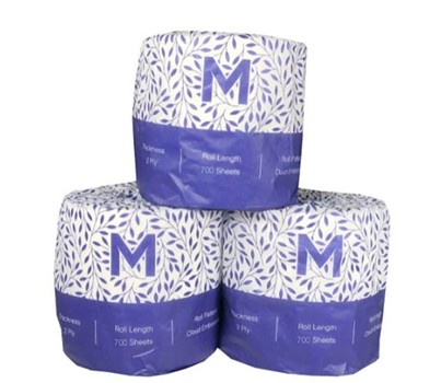 TOILET TISSUE ROLL 2PLY 700 SHEETS 48s (MATTHEWS MPH-27220)