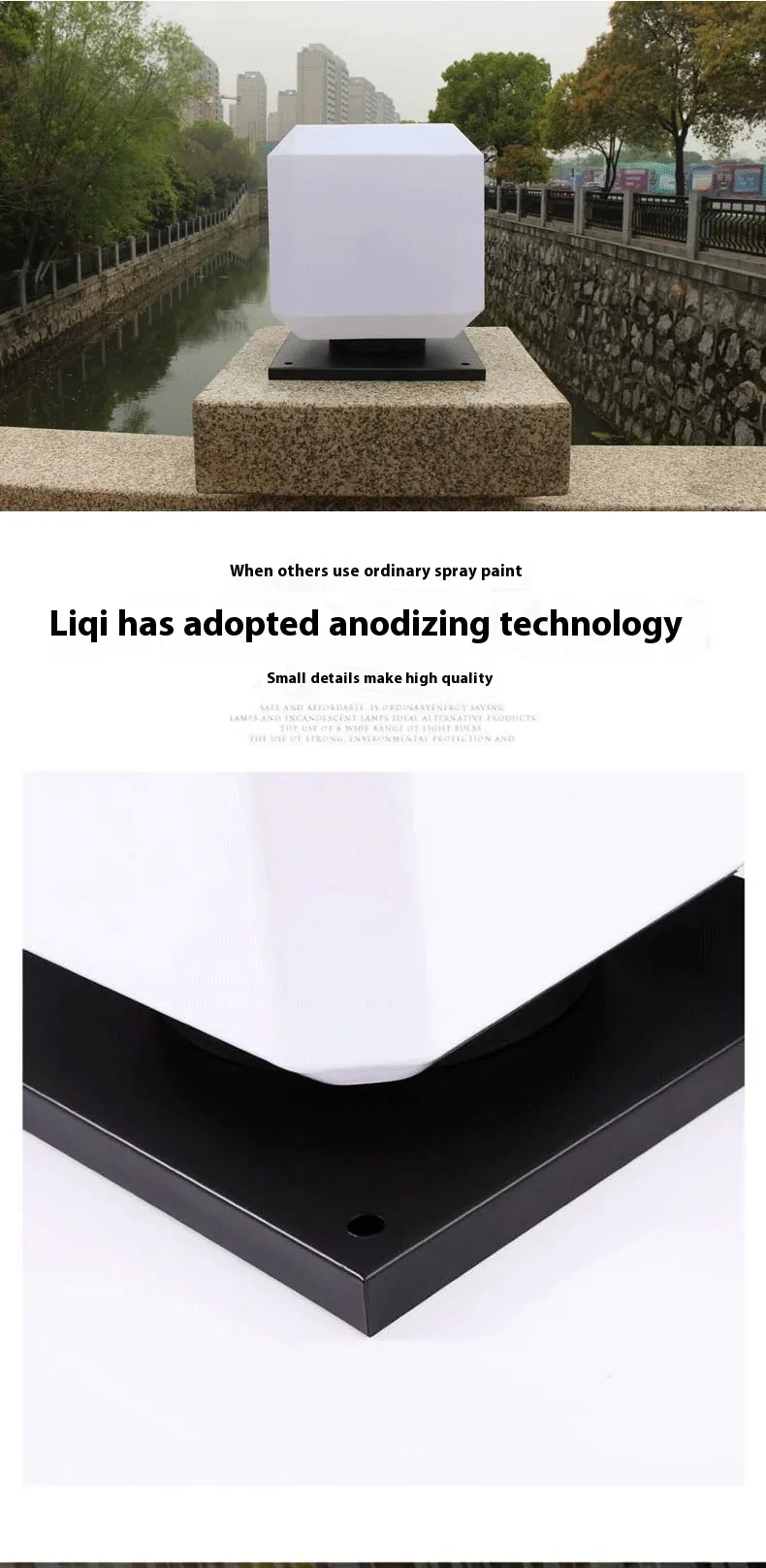 Solar Lights for Pillar Tops