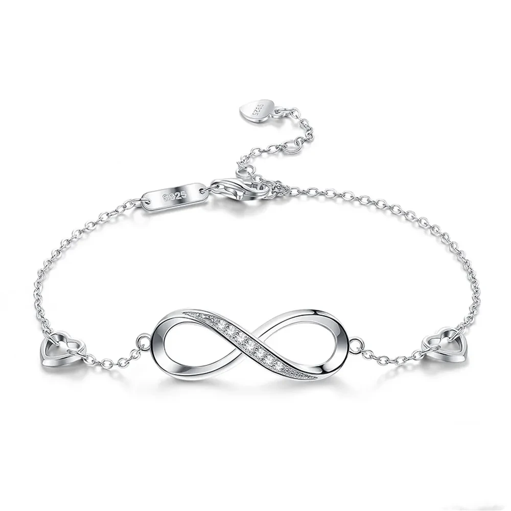 Sterling Silver 8 Bracelet Bracelet Female Silver Jewelry