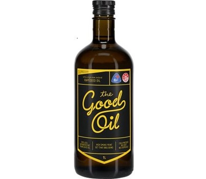 OIL RAPESEED EXTRA VIRGIN 1L (THE GOOD OIL)