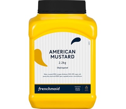 MUSTARD AMERICAN 2.2KG (FRENCHMAID 10010270)MUSTARD AMERICAN 2.2KG (FRENCHMAID 10010270)