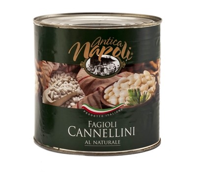 BEANS CANNELLINI (WHITE BEANS) 2.6KG(ANTICA NAPOLI BEC05B)