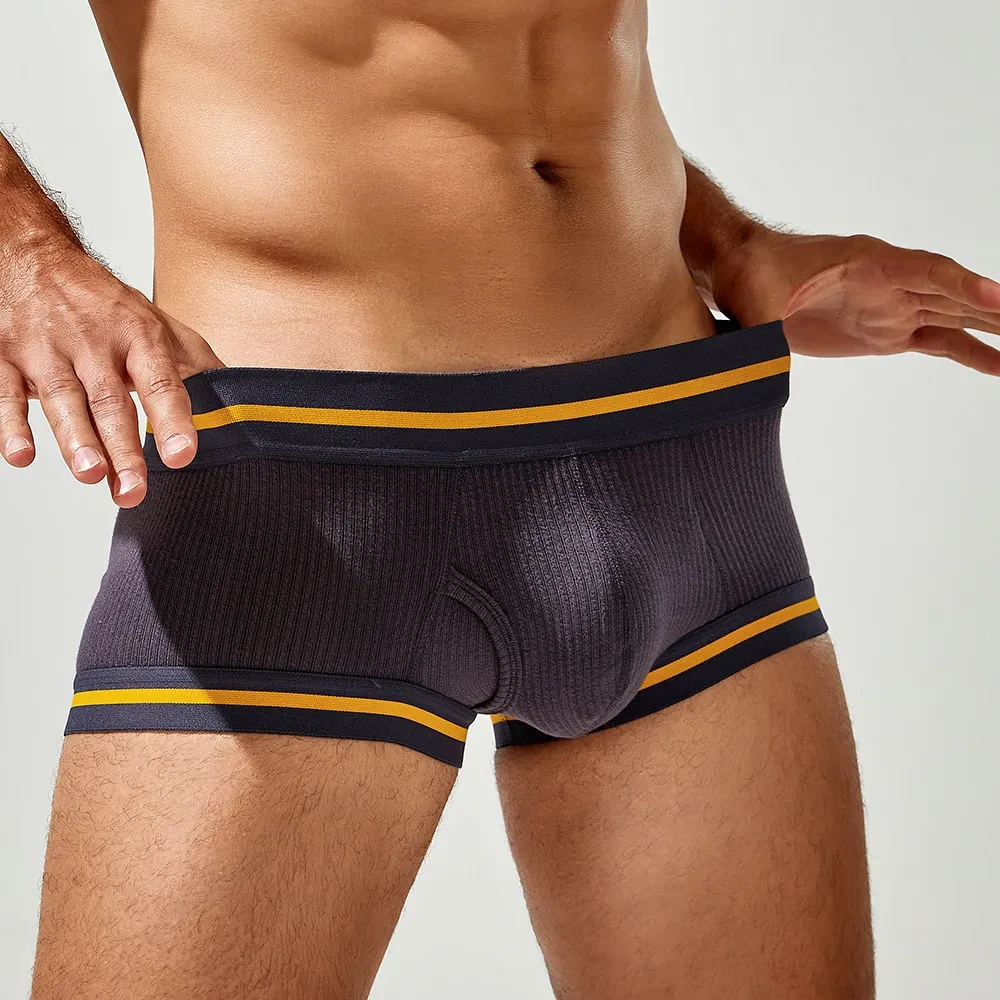 Thin Viscose Boxer Briefs Men
