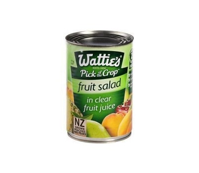 FRUIT SALAD IN CLEAR JUICE A10 (WATTIES 11118)