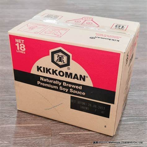 SAUCE SOY DARK 18L BAG IN BOX (KIKKOMAN AA10002)