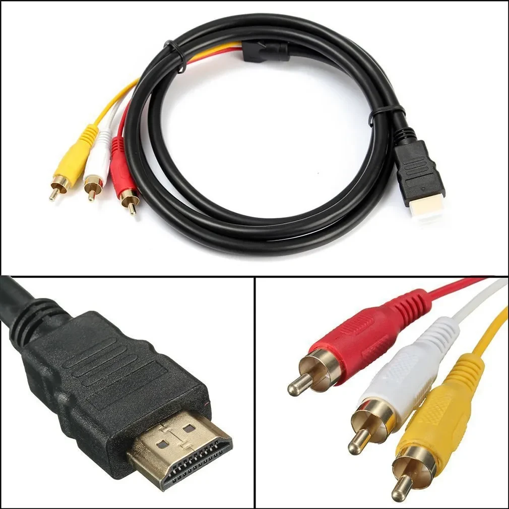 HDMI to 3 RCA Converter