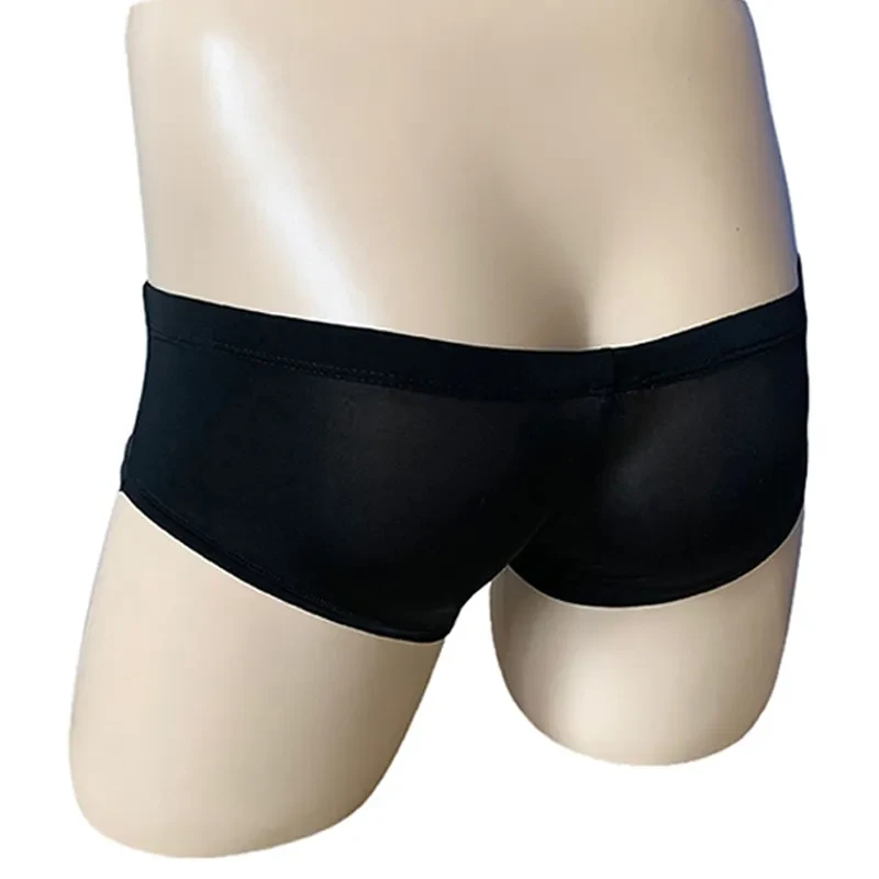 Semitransparent Ice Silk Men's Boxer Shorts