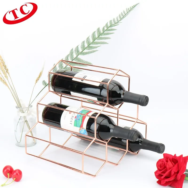 Nordic Honeycomb Grape Iron Art Wine Rack living Room Bar Wine Cabinet Shop Display Decorations Daily Necessities