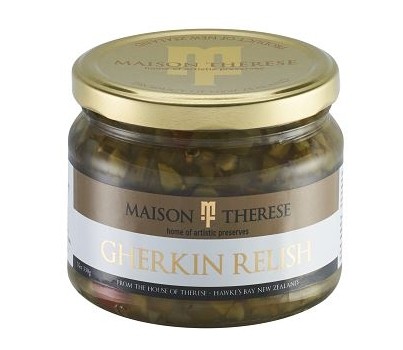 GHERKIN RELISH 330GM (MAISON THERESE 35080)