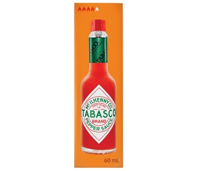 TABASCO SAUCE RED PEPPER ORANGE 60ML (TABASCO 50093)