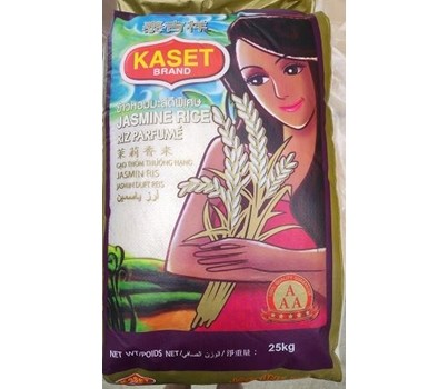 RICE JASMINE PURPLE BAGS VIETNAMESE JASMINE 25KG (KASET)