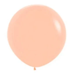 90cm Fashion Peach Blush Latex Balloons - Pack of 2