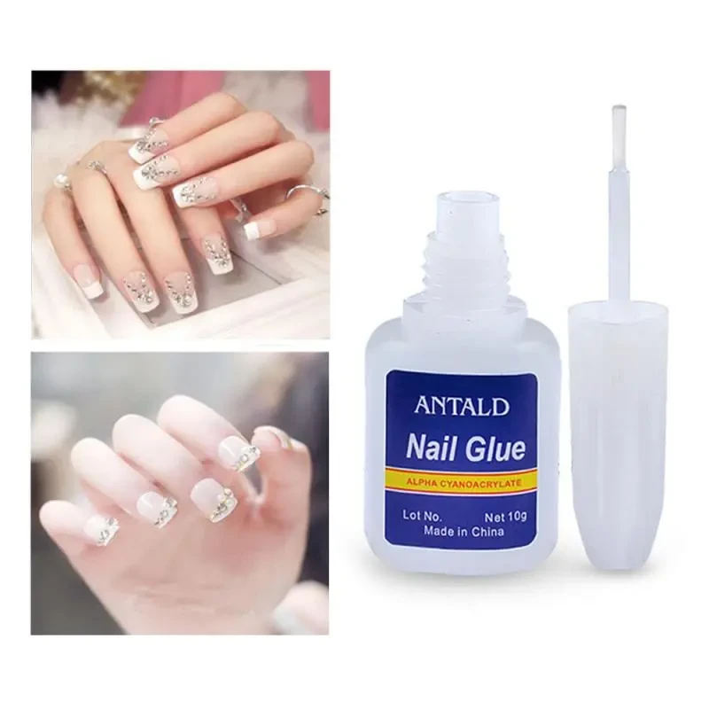 10g blue bottle with brush glue