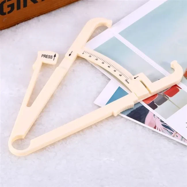 Fat Caliper Skin Fold Thickness Meter Body Fat Measuring Instrument Sebum Clamper Measuring Body Fat