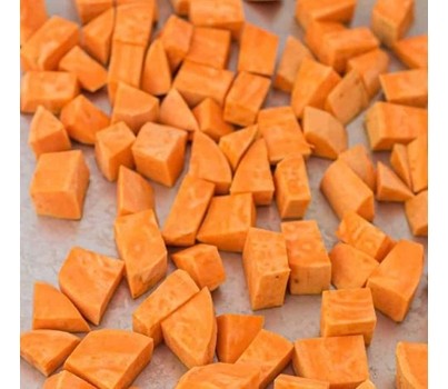 KUMARA ORANGE DICED NZ 10MM 10KG(FIELDCO FOODS 6402) [FZN]