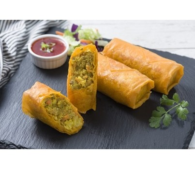 SPRING ROLL CURRY & RICE CLASSIC 160GM 36s (MACHI CSR) [FZN]