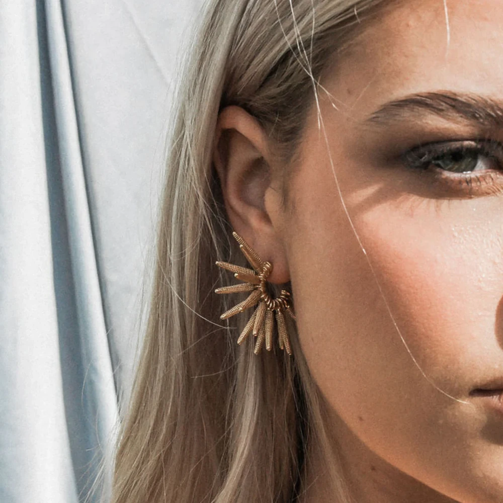 Earrings - Spine