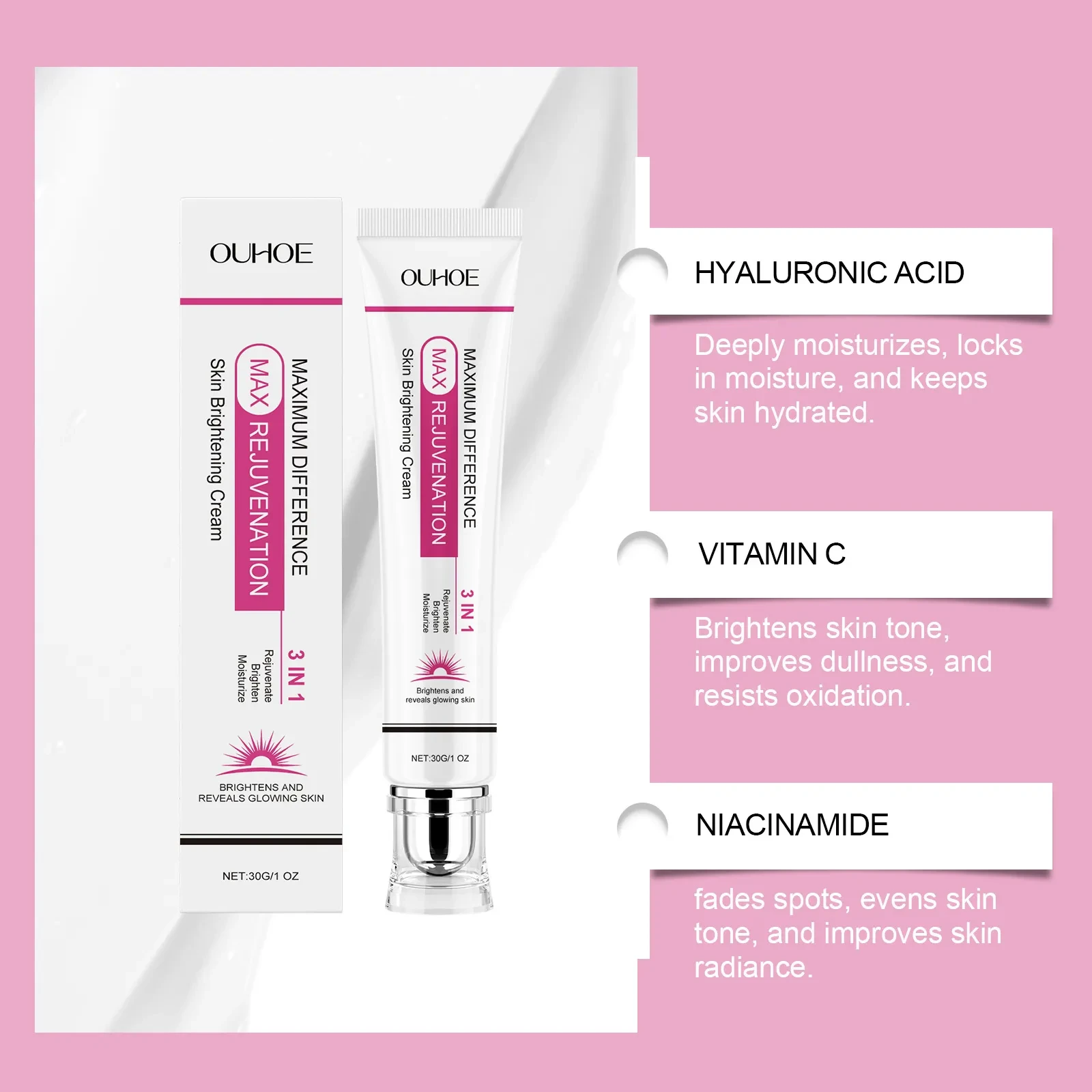 Brightening Fading Wrinkle Moisturizing Cream