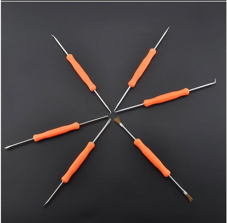 Desoldering tool circuit board welding repair six sets of welding aids PCB cleaning tool sets
