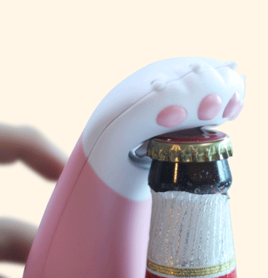 PREUP new fashion and high quality Creative Hand Bottle Opener Beer Drink Bar Kitchen Tool Cat Claw Shaped