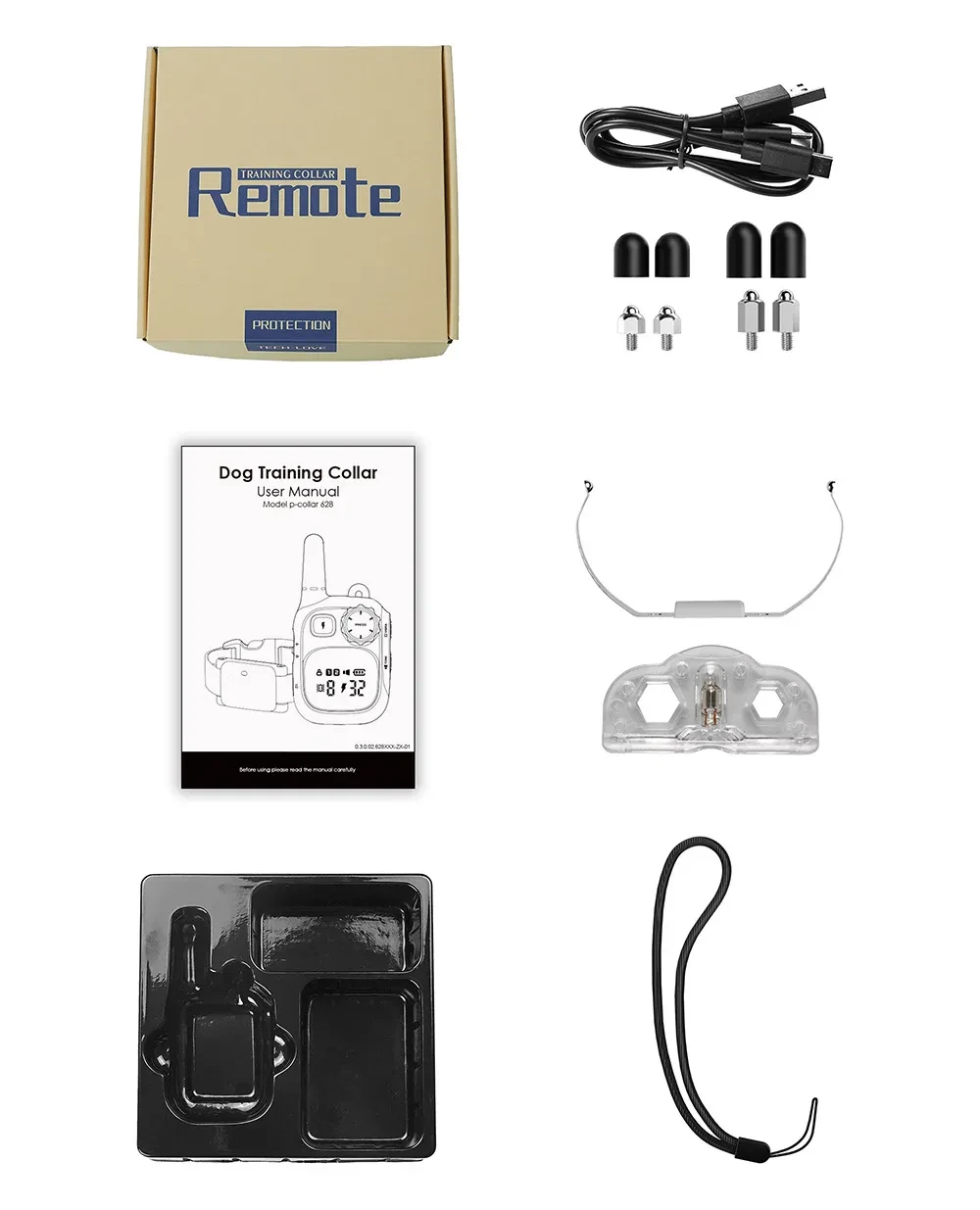 Prevent Dog Barking Bark Stopper Remote Control Training Shock Collar