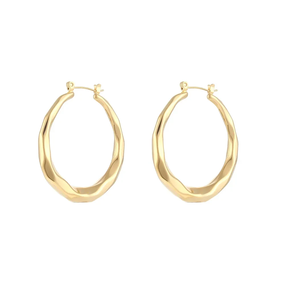 Aire Hoop Earrings
