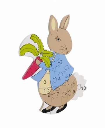 **PETER RABBIT NUMBER PUZZLE