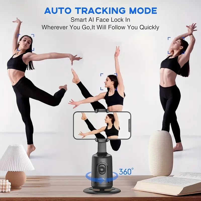 360° Smart Gimbal Stabilizer - The Ultimate Selfie Stick with Cutting-Edge Tech