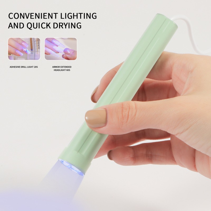 Handheld Manicure In-line Lamps Small Portable