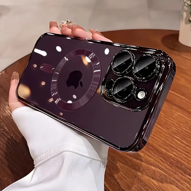 3pcs Set Including 1 Phone Case And 2 Transparent Screen Protectors