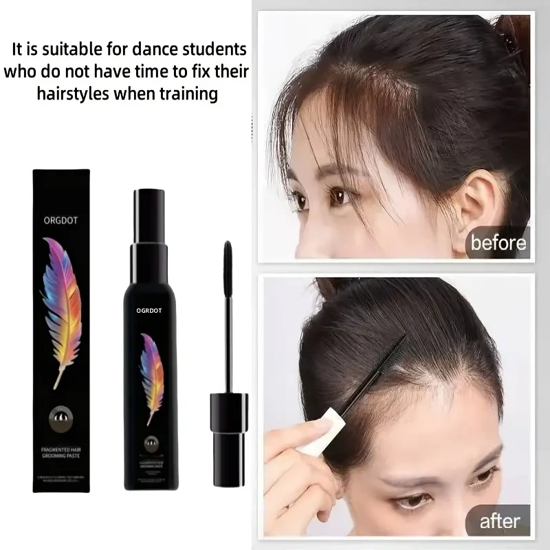 45ml Frizz Control Paste - Non-Greasy Moisturizing Hair Styling Gel for Flyaways