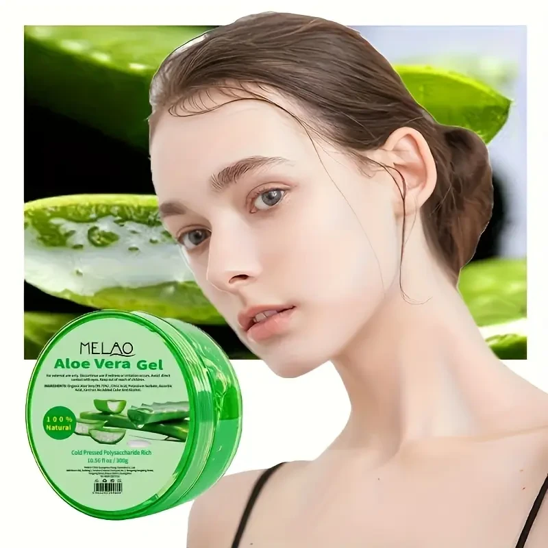 MELAO 100% Pure Aloe Vera Gel