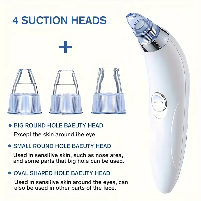 GENAI Blackhead Remover Vacuum - Portable Pore Vacuum Blackhead Remover