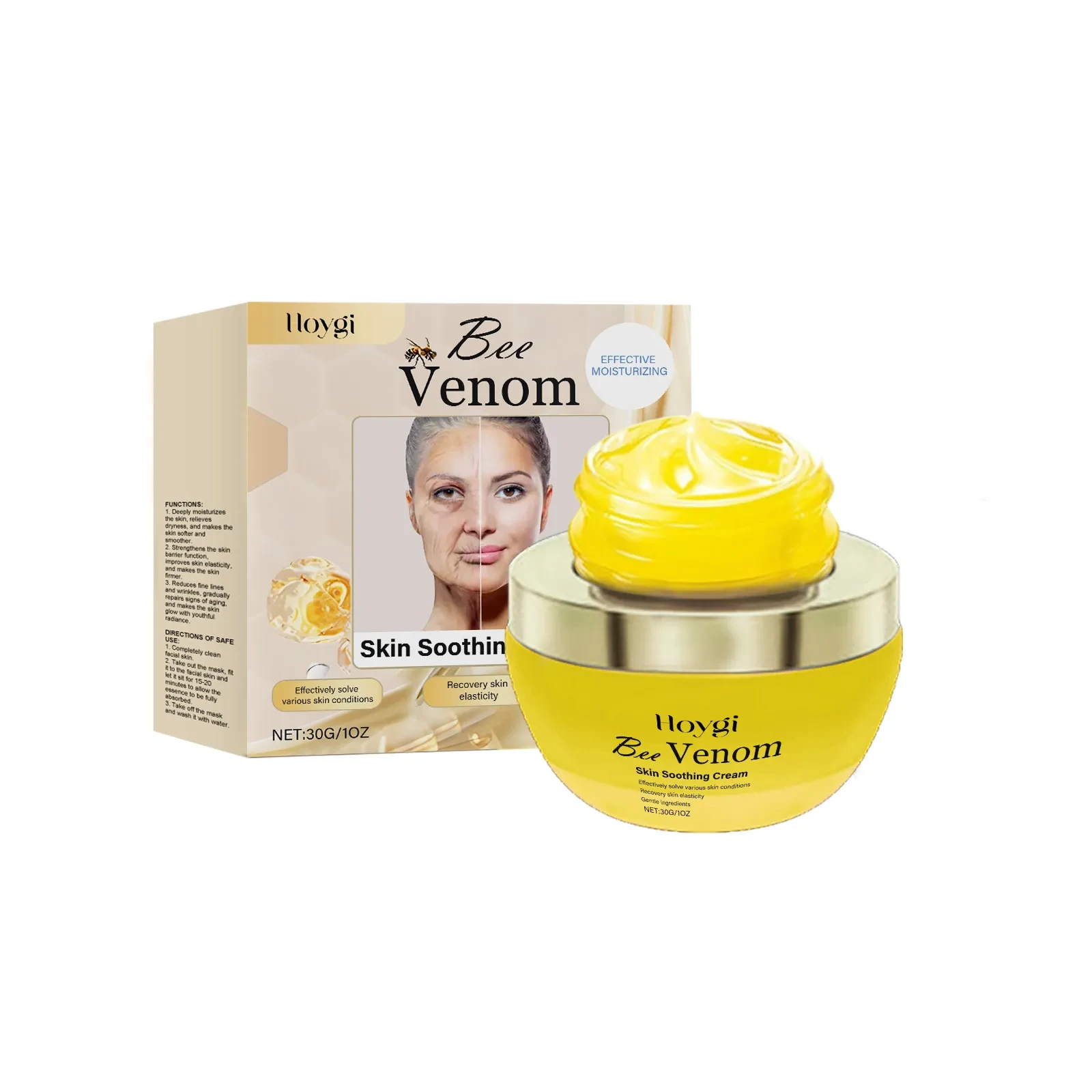 Moisturizing And Wrinkle Reducing Skincare Cream